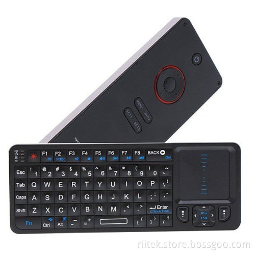 Rii Mini I6 2.4G Keyboard with IR Universal Remote Controller for Mini PC, Android TV Box, TV Stick, Android Dongle